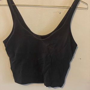 Lululemon black yoga bra